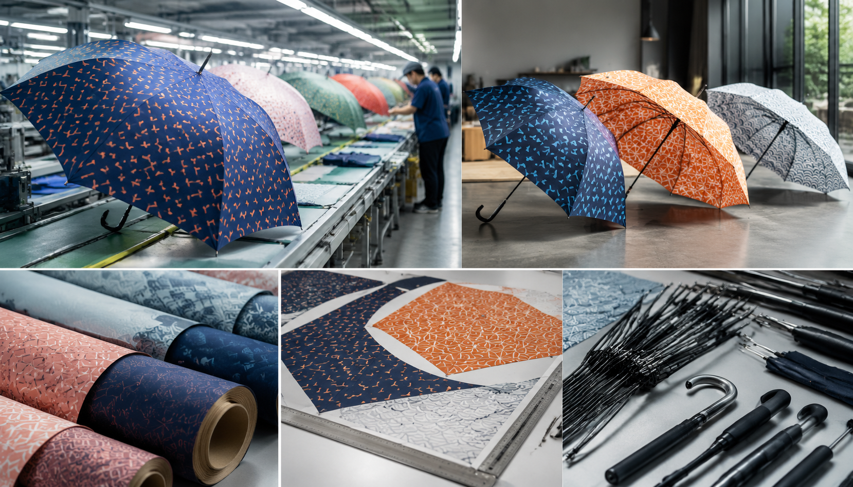 All-Over Pattern Printing for Branded Umbrella Programs