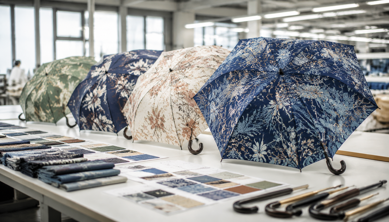 All-Over Pattern Umbrellas for Retail Brand Collections