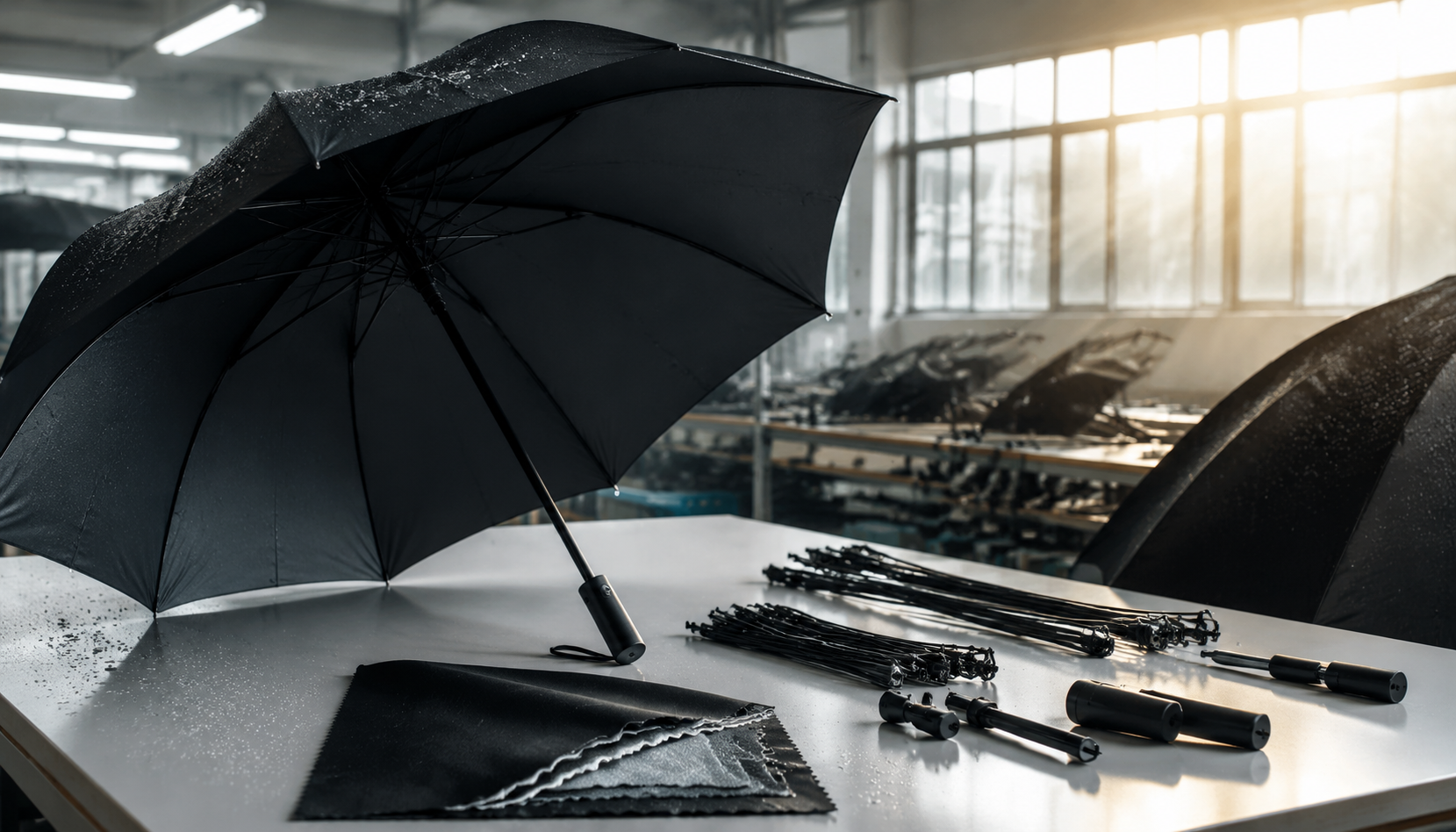 Blackout Coated Umbrellas: Buyer Specs for Rain and Sun