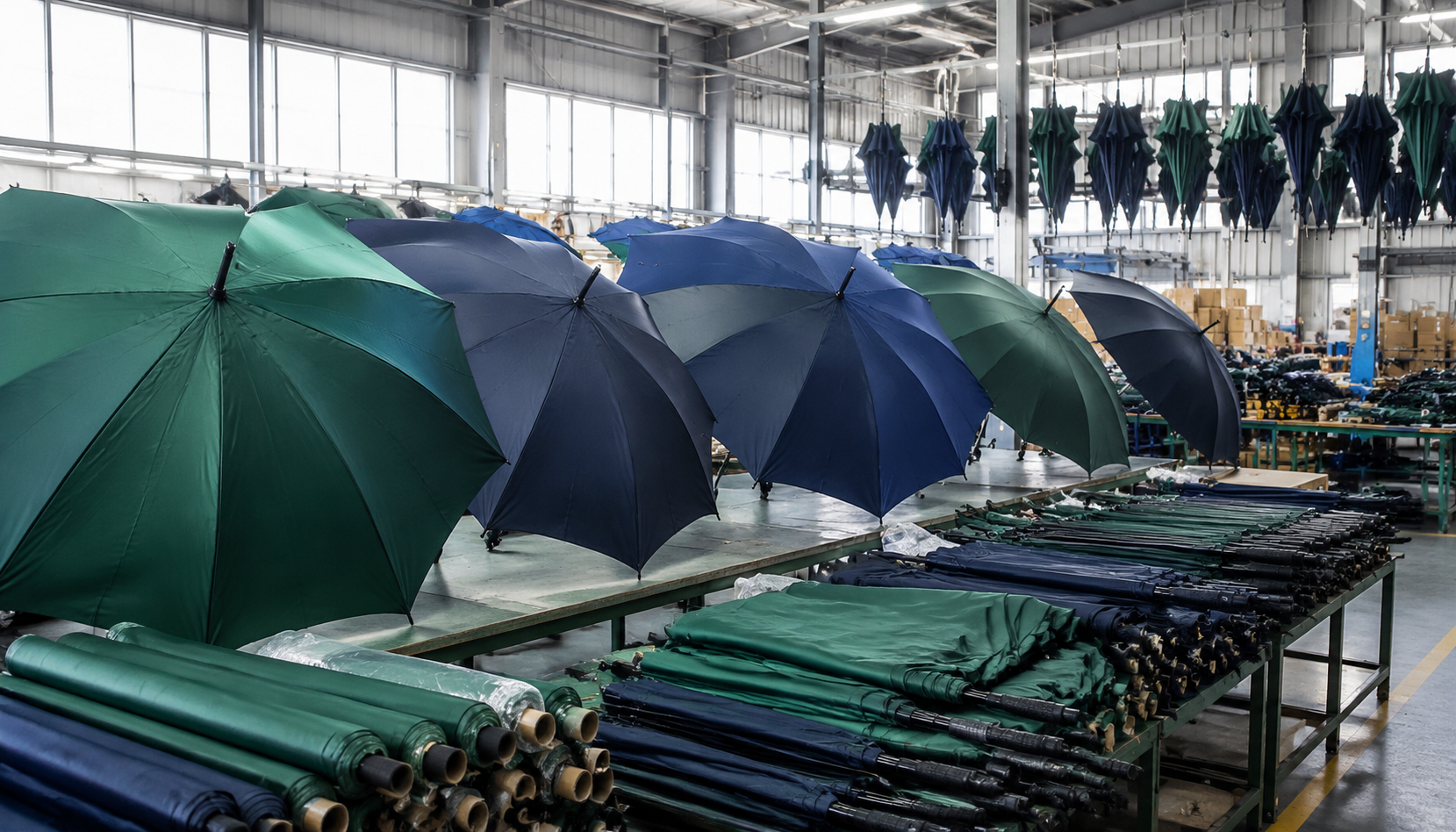 Branded Umbrellas for Agriculture Co-ops and Farm Events