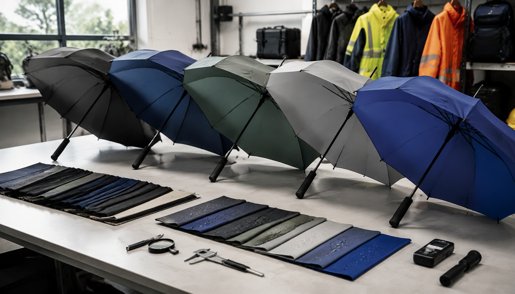 Branded Umbrellas for Insurance Adjusters and Claims Teams