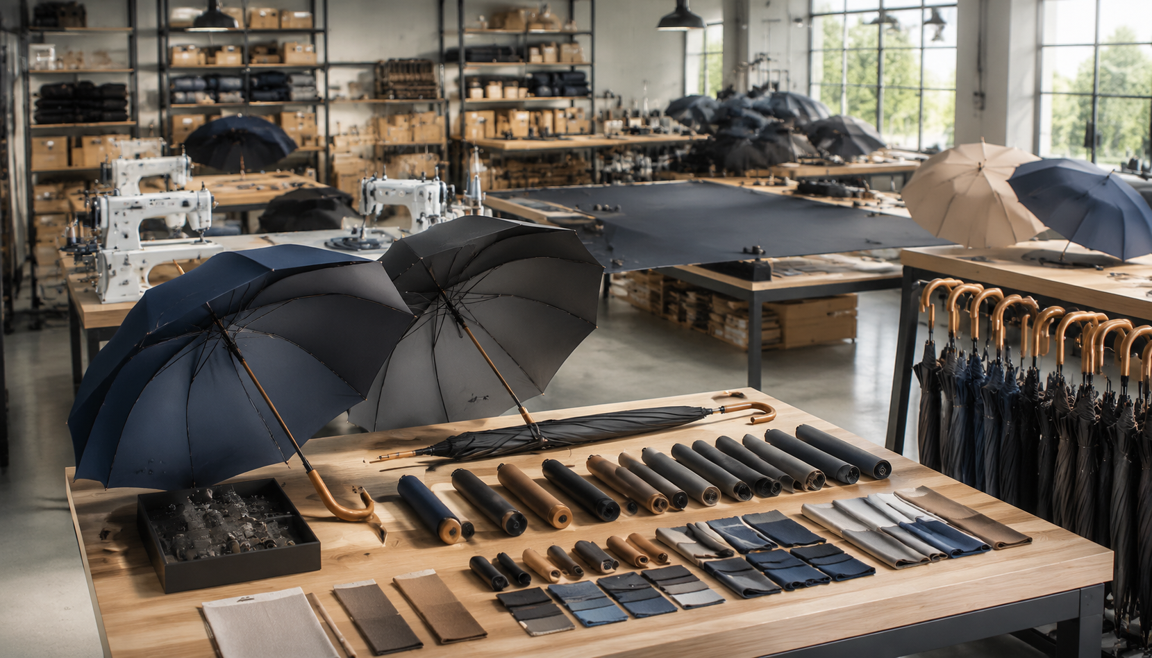 Branded Umbrellas for Insurance Agencies and Claims Teams