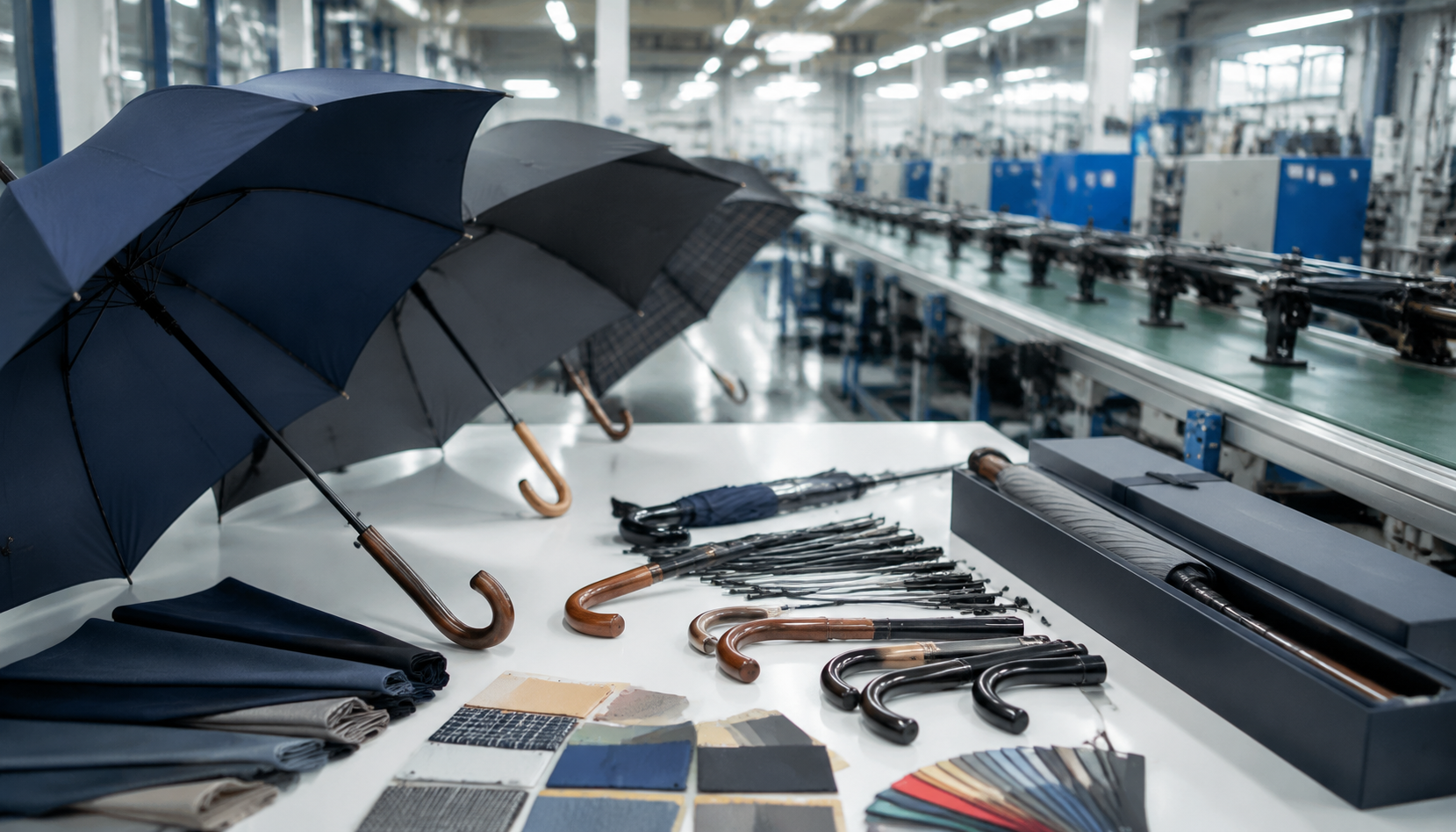 Branded Umbrellas for Luxury Retail Clienteling Gifts