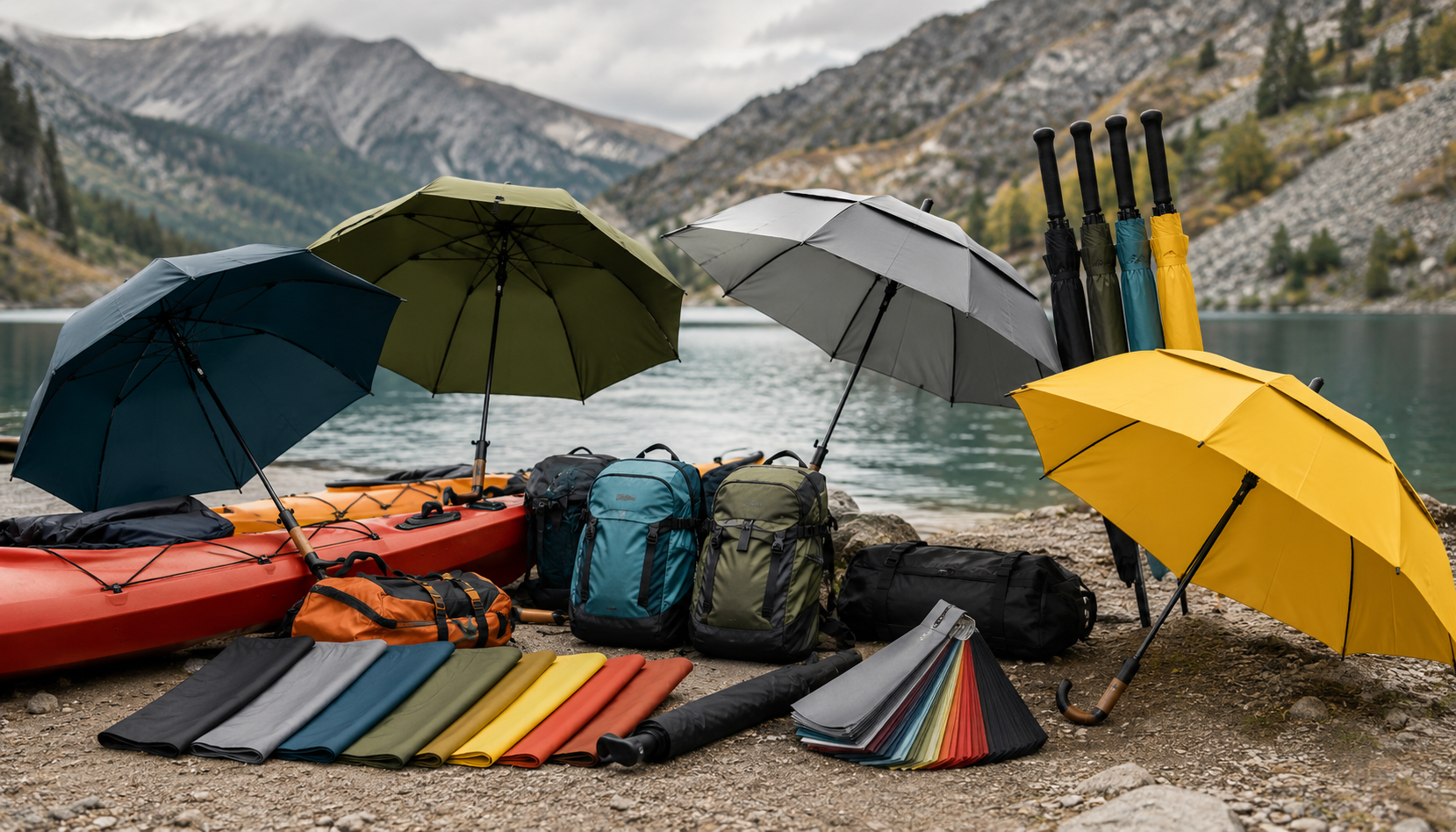 Branded Umbrellas for Outdoor Recreation Tour Operators