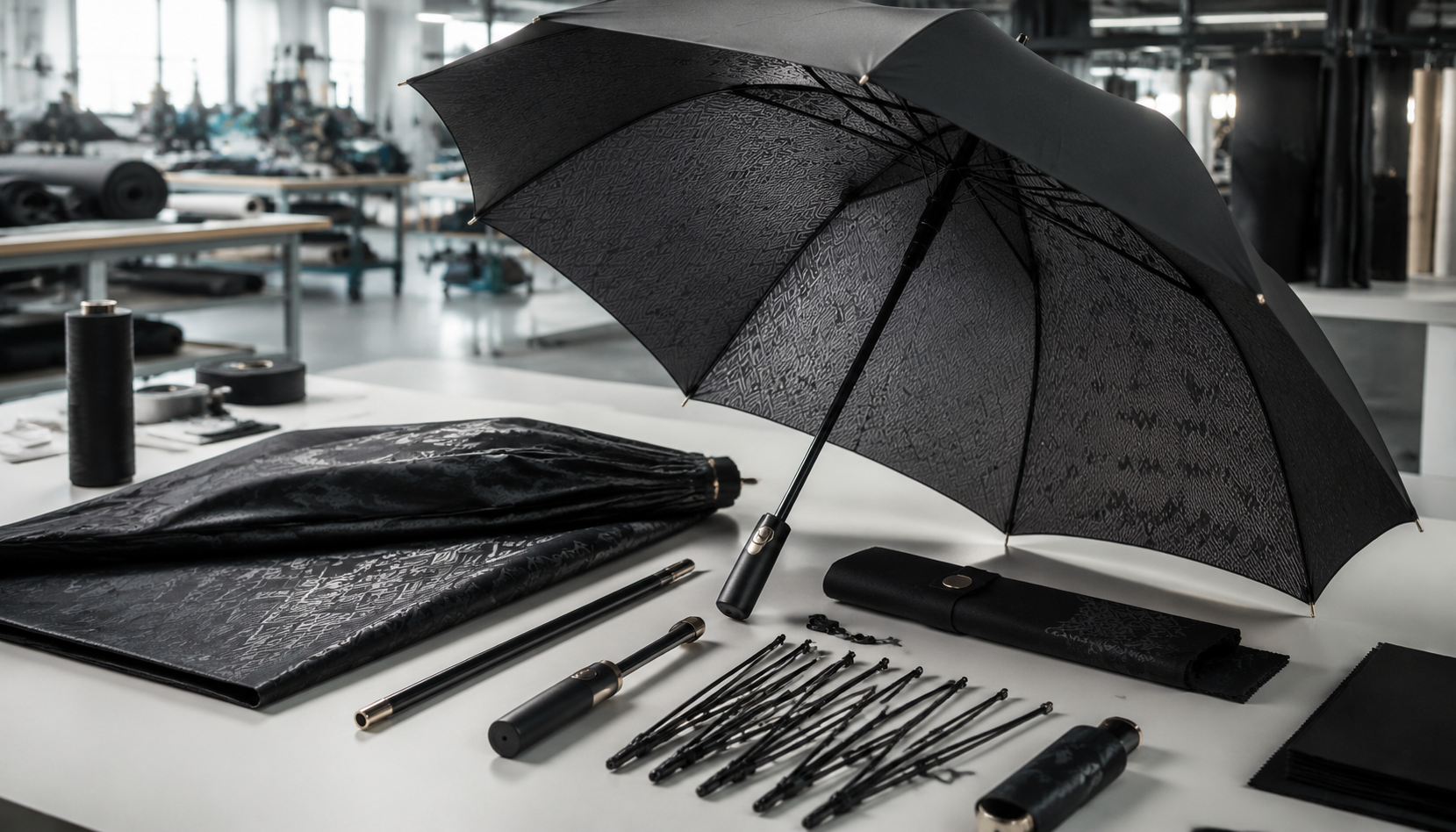 Choosing Print Areas Beyond the Canopy for Branded Umbrellas