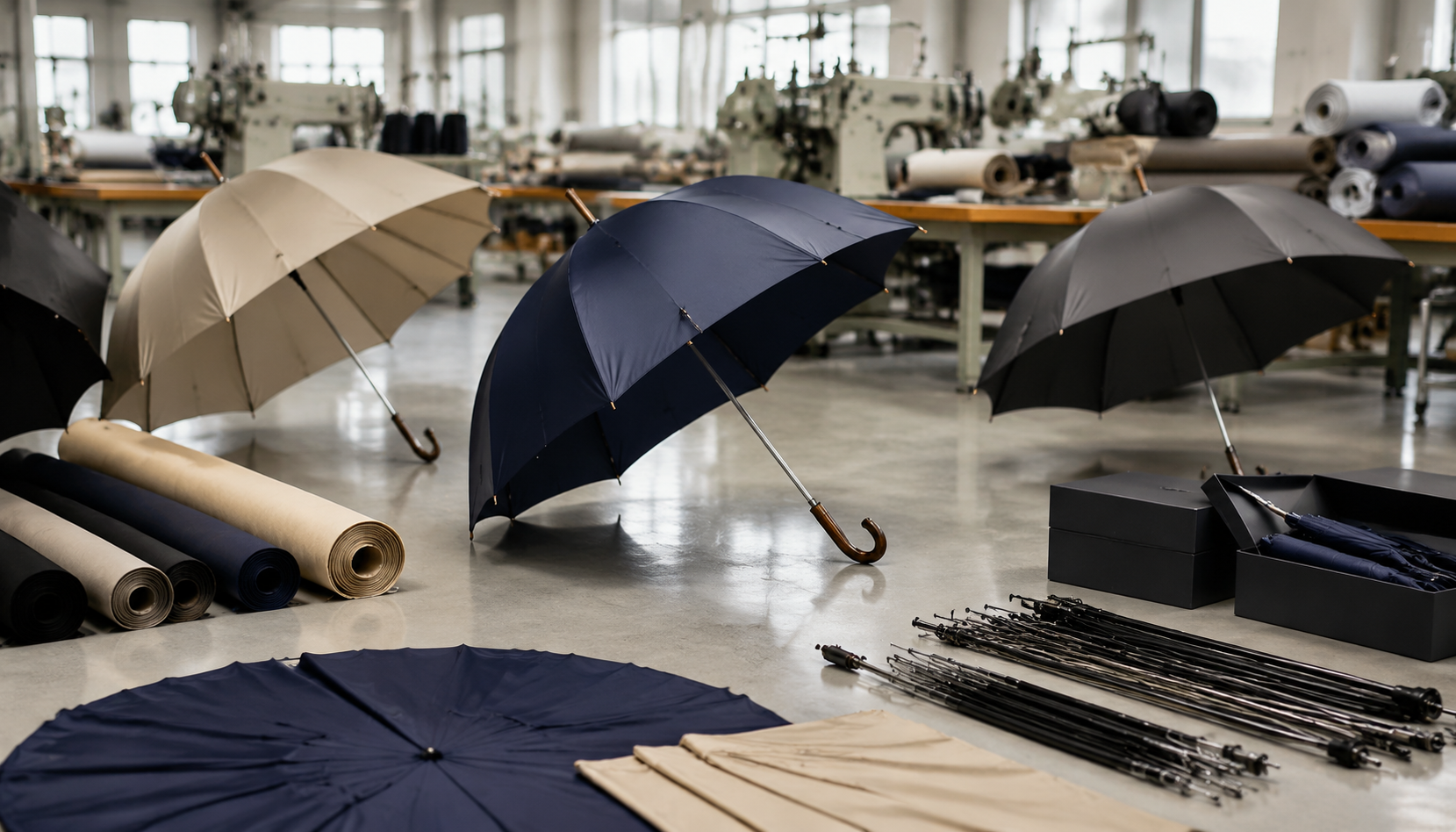 Custom Rain Umbrellas for Luxury Retail Clienteling Programs