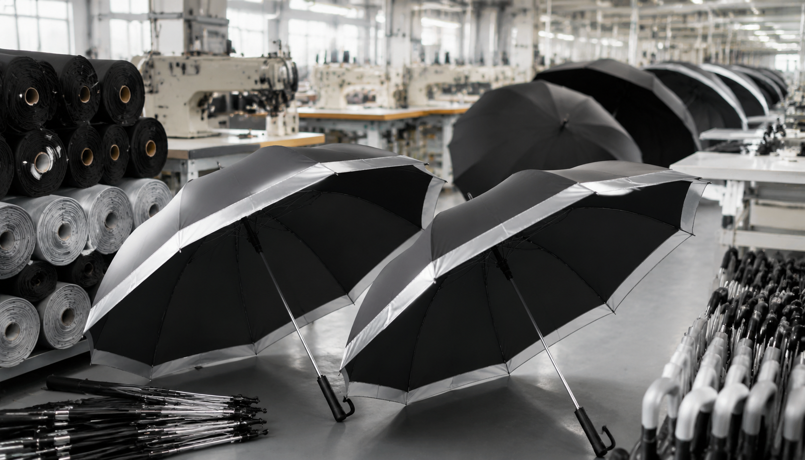 Custom Reflective Umbrellas for Safety Campaigns