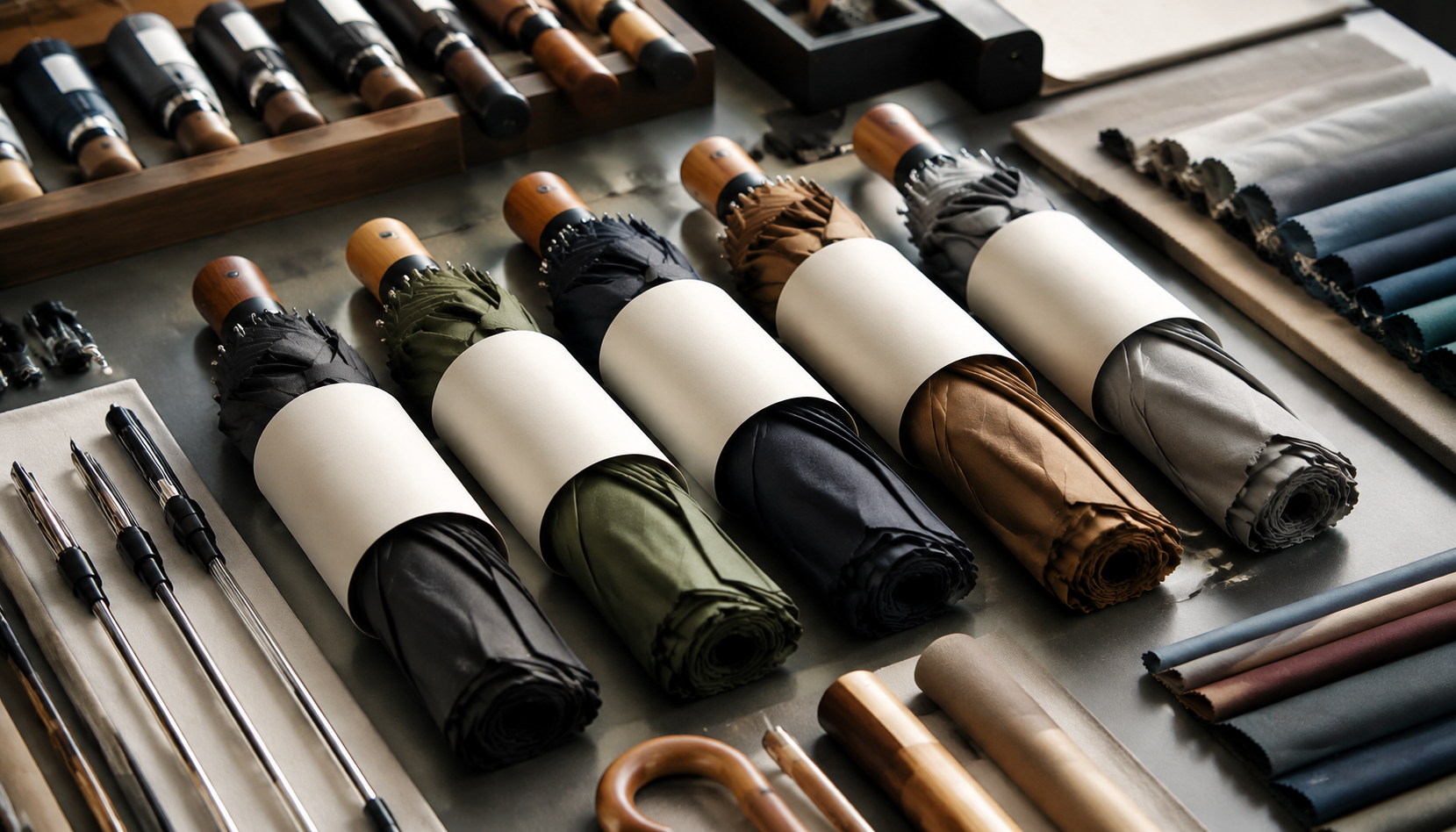 Custom Umbrella Belly Bands for Retail Brand Storytelling