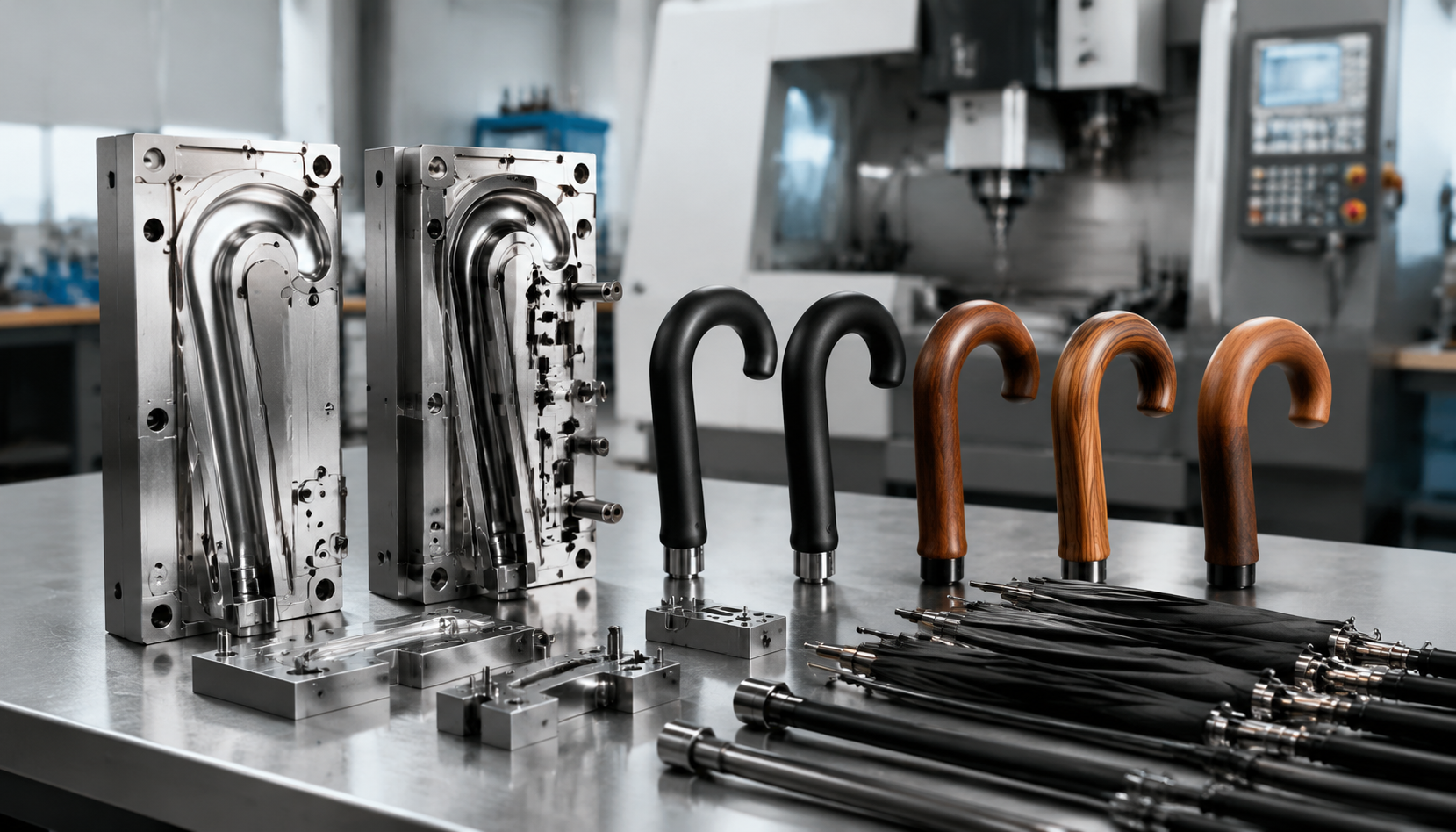 Custom Umbrella Handle Tooling and Mold Cost Guide