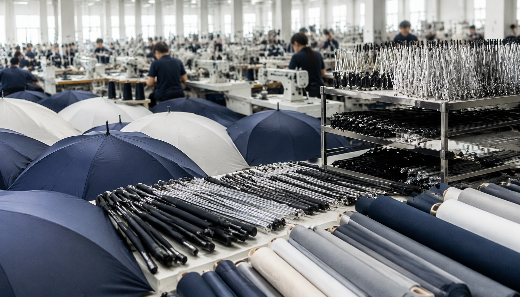 Custom Umbrellas for Cruise Lines and Ferry Operators