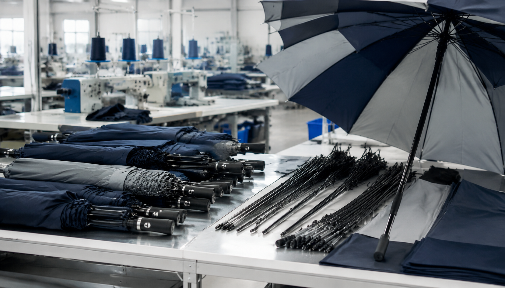 Custom Umbrellas for Insurance Claims and Roadside Teams