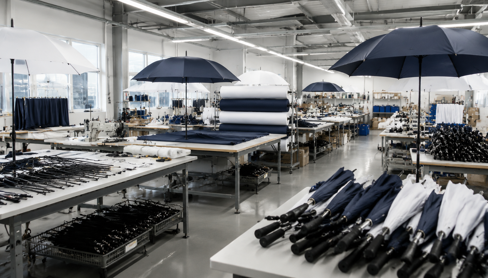 Custom Umbrellas for Telecom Retail and Installer Teams