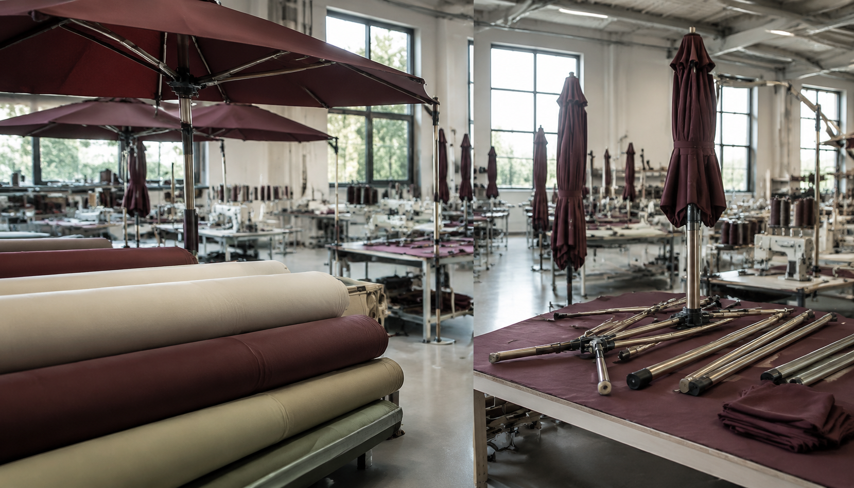 Custom Umbrellas for Wineries and Vineyard Hospitality