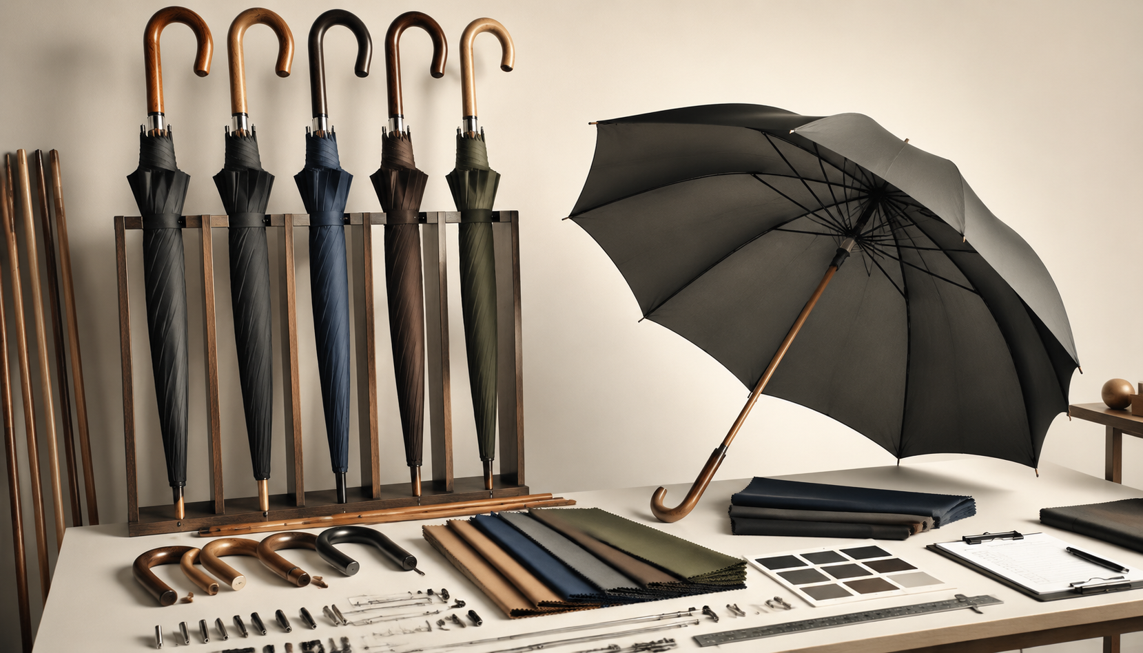 Executive Stick Umbrellas: Buyer Specs for Retail Brands