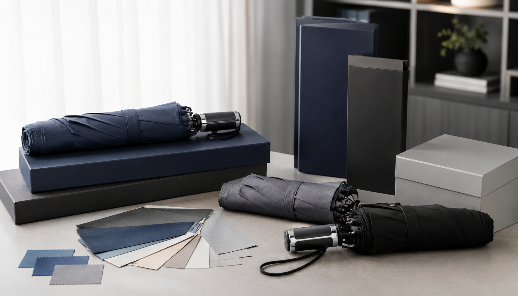 Gift-Ready Umbrella Welcome Kits for Corporate Programs