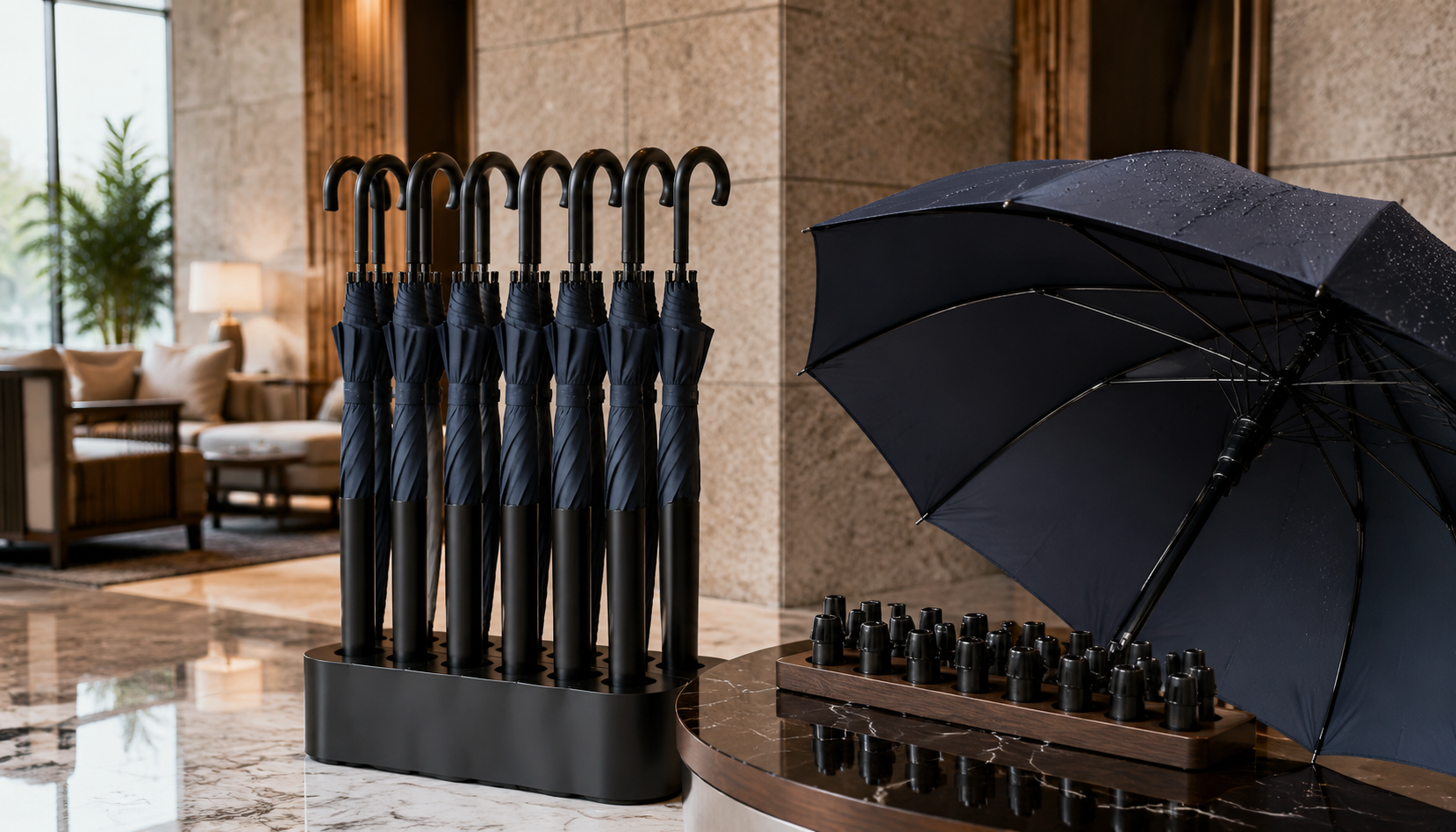 Hotel Guest Umbrellas: Buyer Specs for Durable Loan Programs