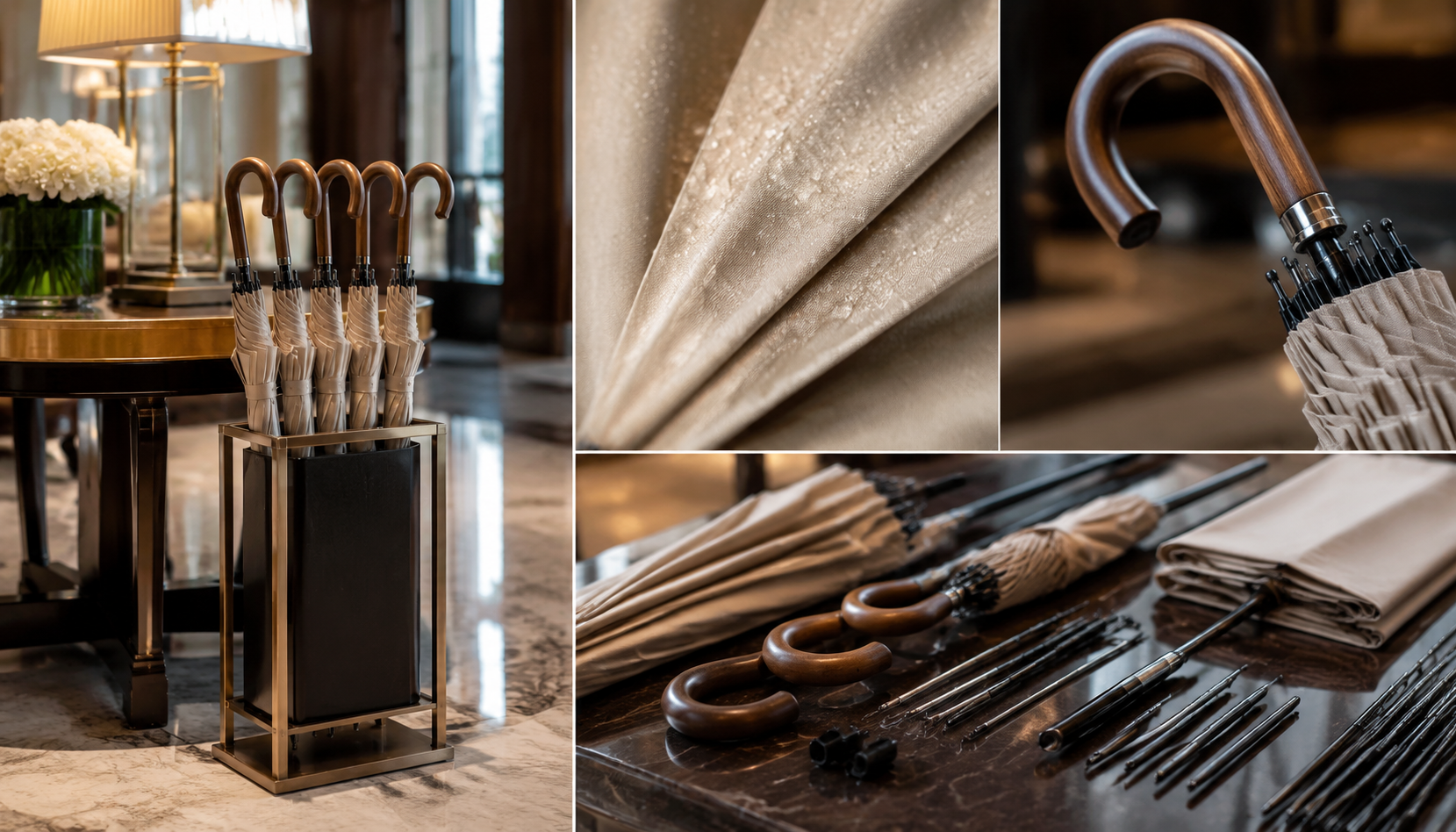 Hotel Guest Umbrellas: Buyer Specs for Lobby Programs