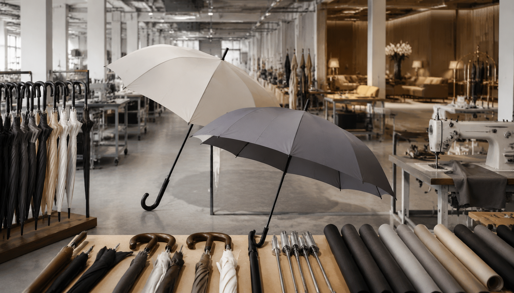 Hotel Guest Umbrellas: Specs for Lobby and In-Room Use