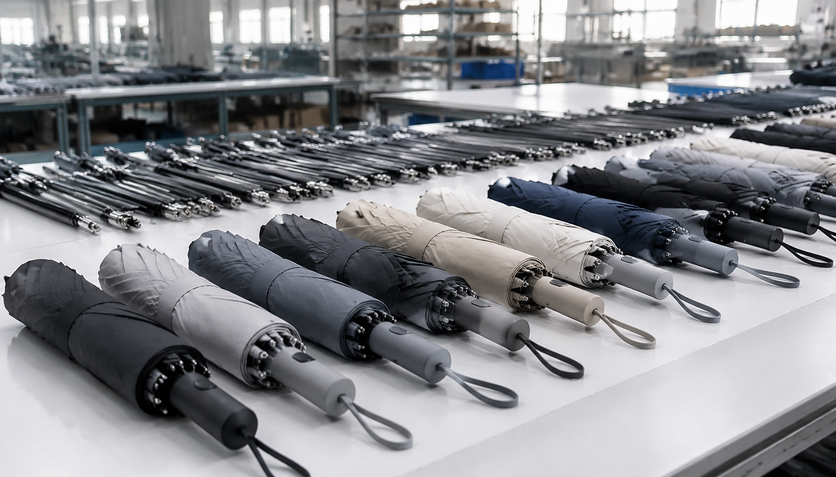 Private Label Compact Umbrellas for Retail Chain Buyers