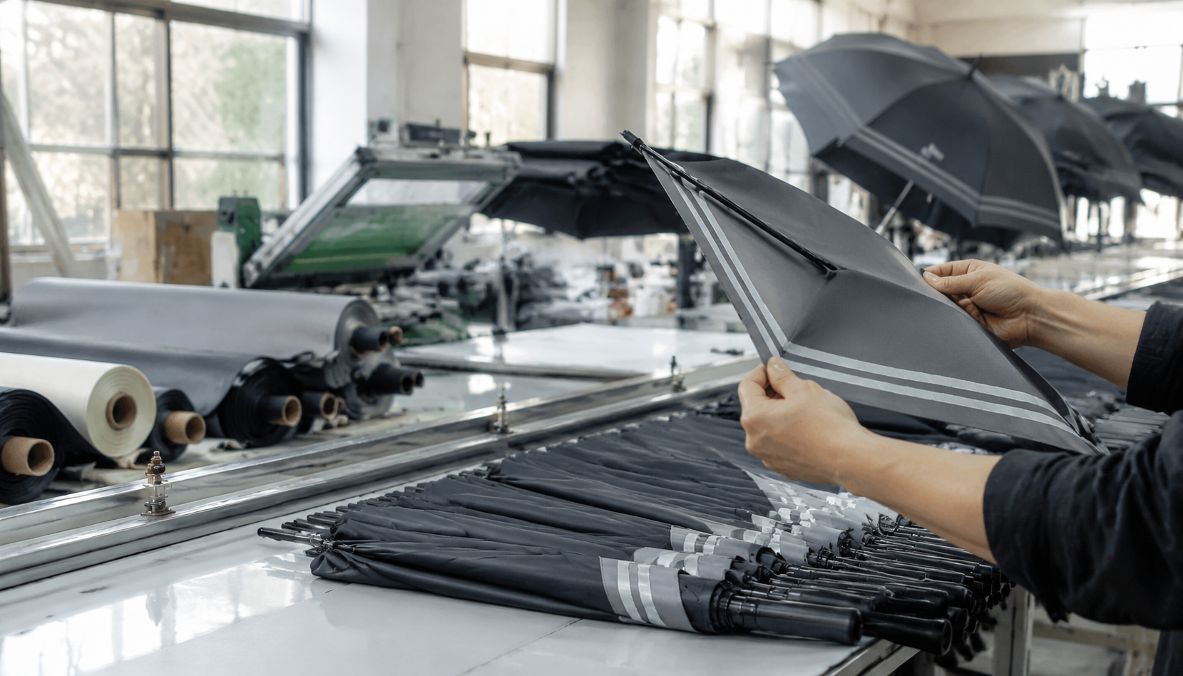 Reflective Logo Printing for Branded Umbrella Safety Campaigns