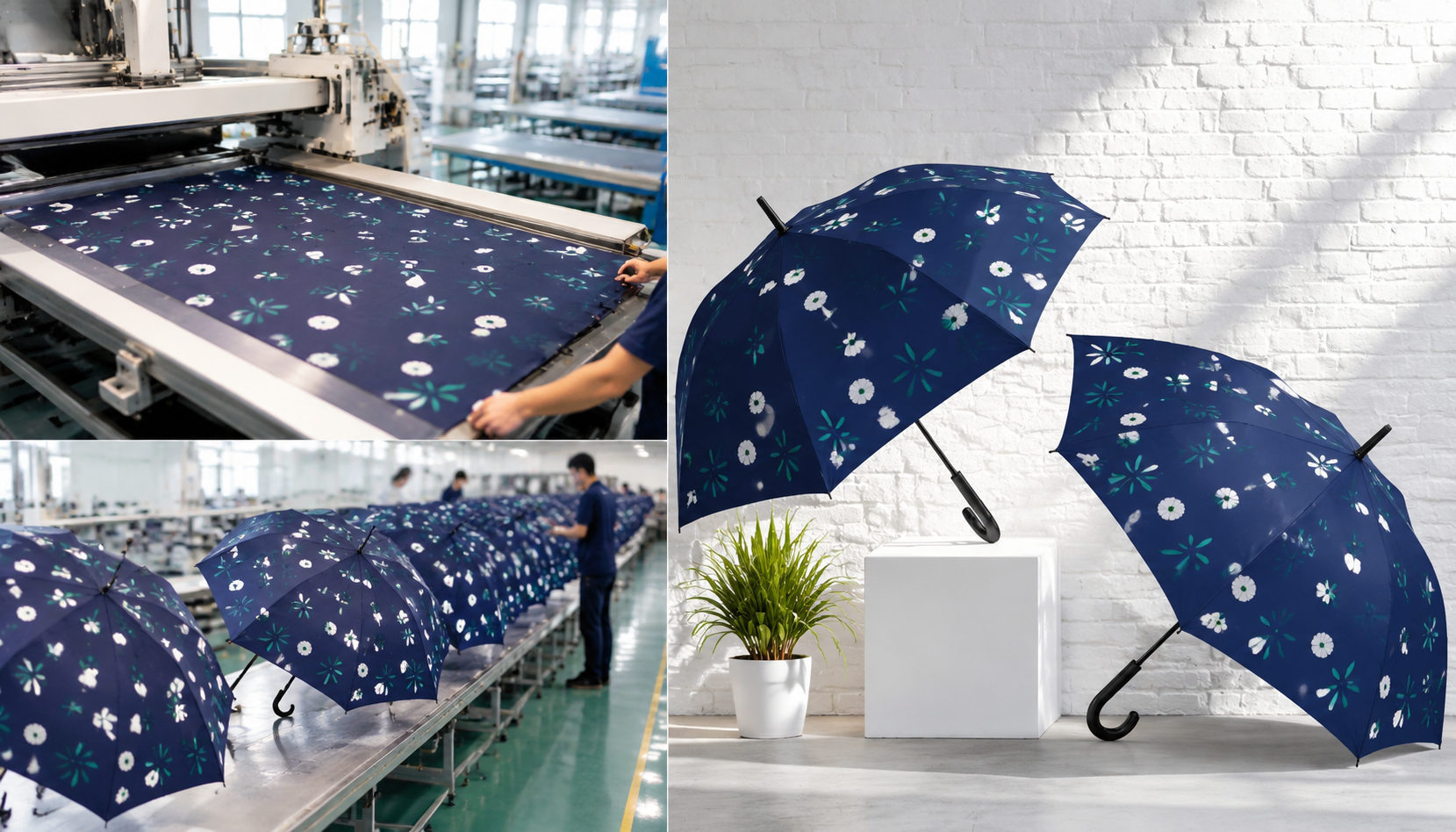 Step-and-Repeat Umbrella Printing for Sponsor Campaigns