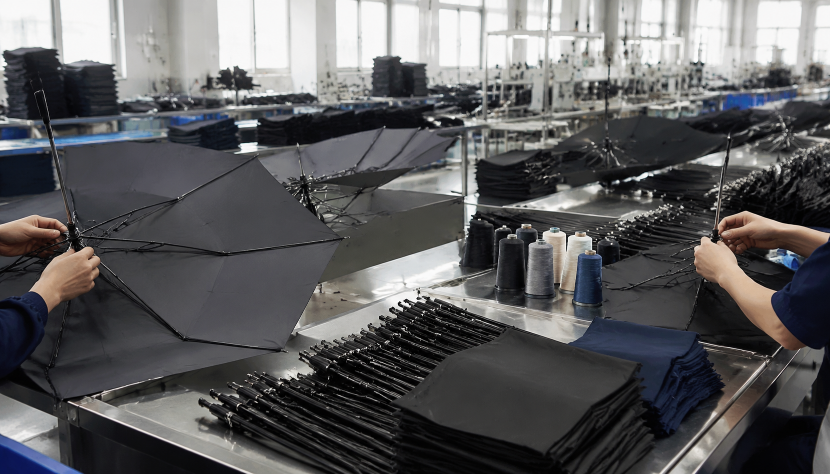 Umbrella Assembly Line Balancing for OEM Production