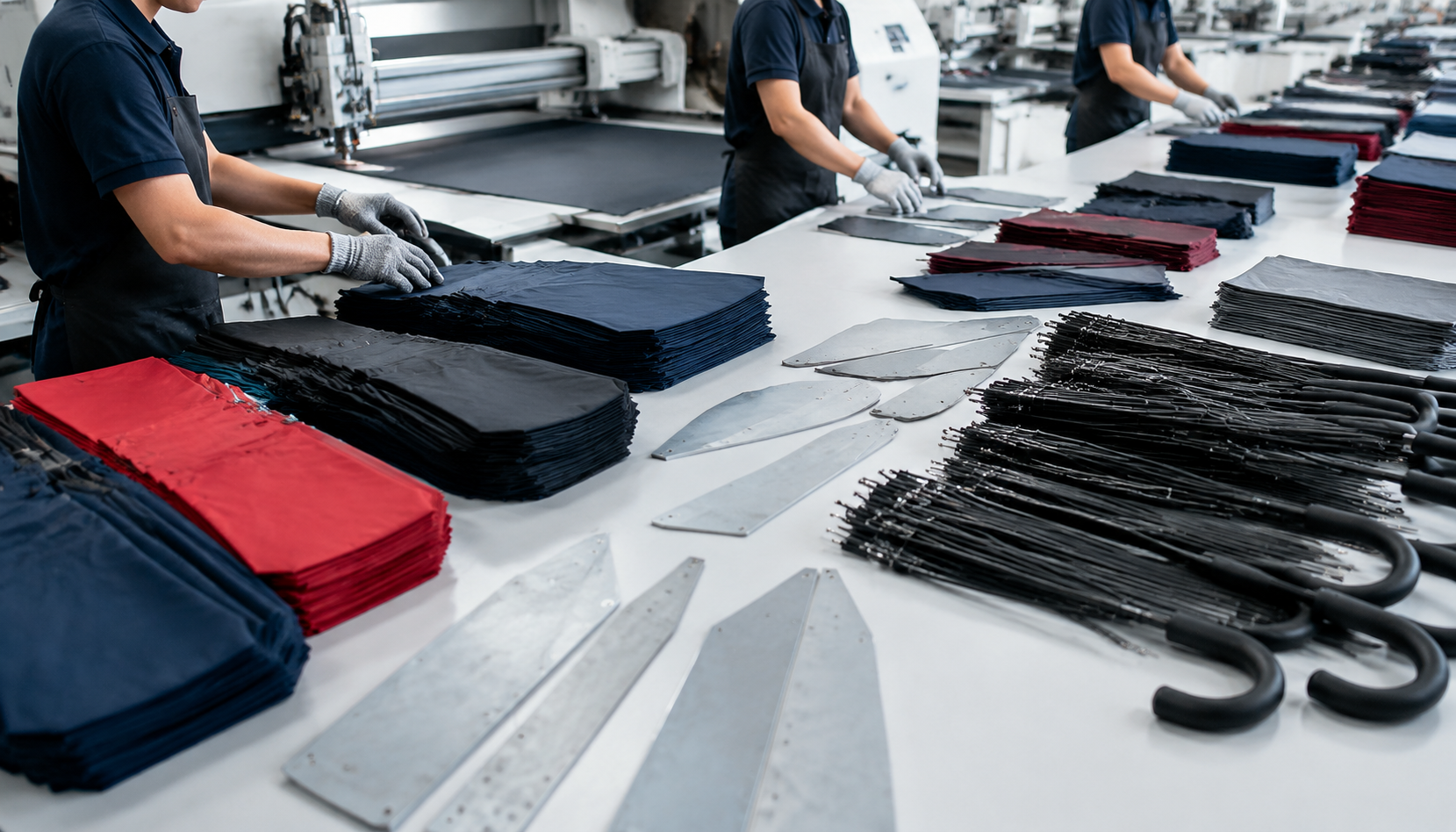 Umbrella Canopy Cutting: Panel Accuracy for Bulk Orders