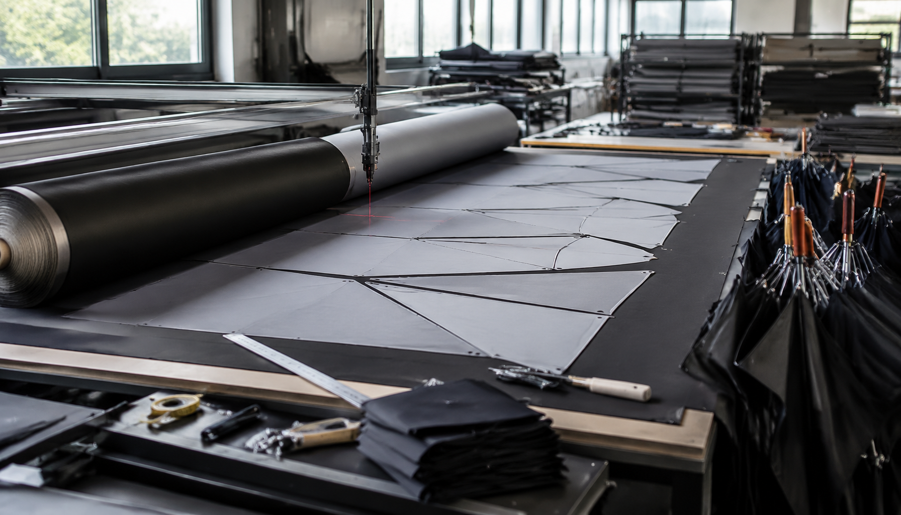 Umbrella Canopy Cutting Tolerances for Clean Panel Alignment
