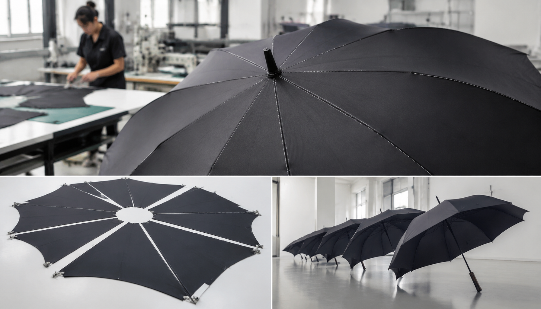 Umbrella Canopy Cutting Tolerances for Cleaner Panel Fit