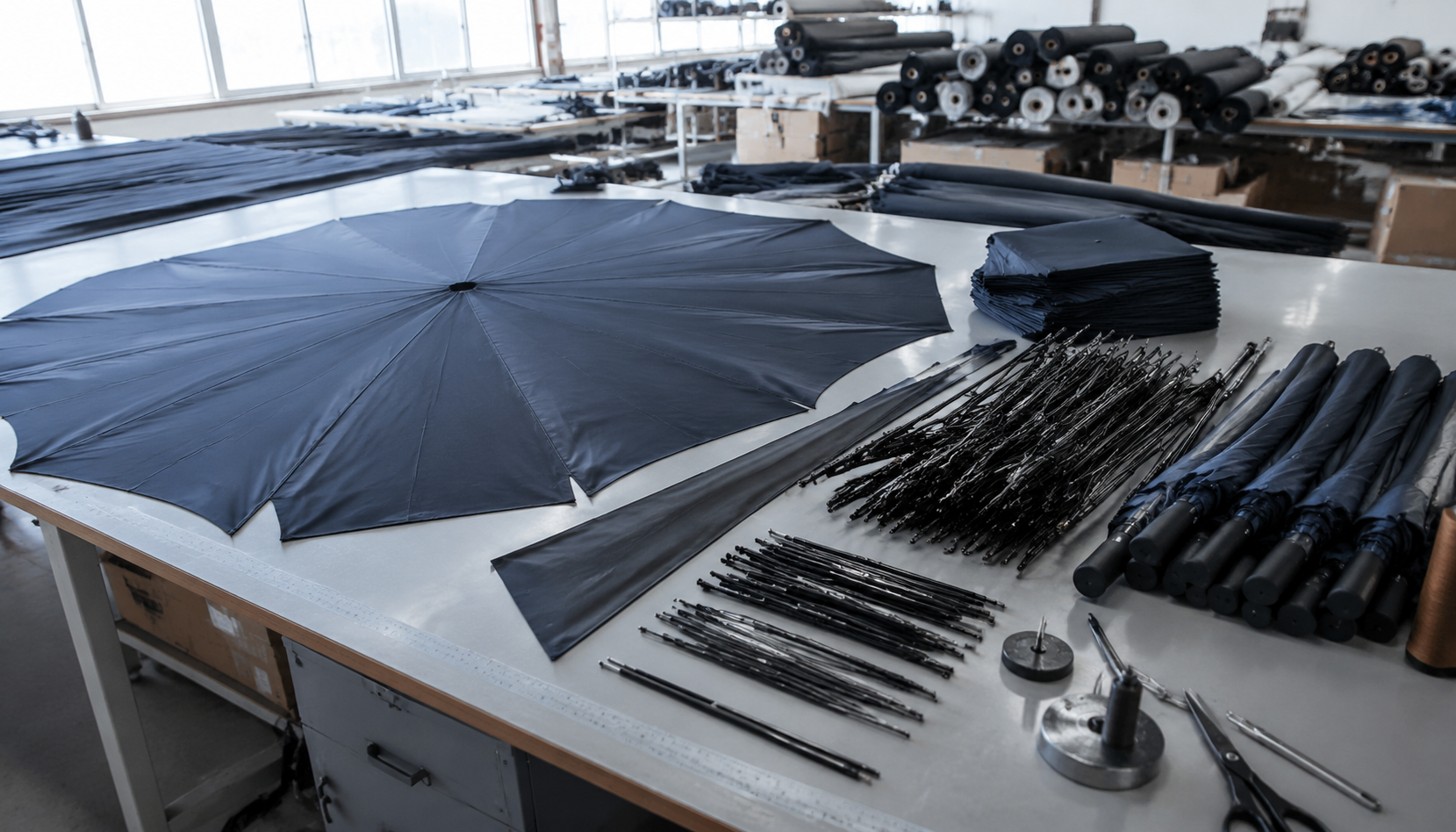 Umbrella Canopy Cutting Tolerances for Consistent Fit