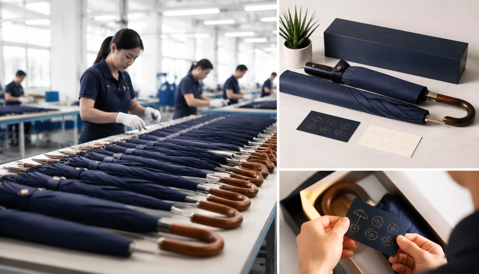 Umbrella Care Cards That Reinforce Premium Brand Value