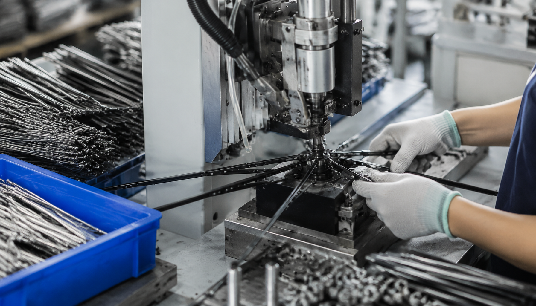 Umbrella Frame Riveting Process for Strong OEM Builds