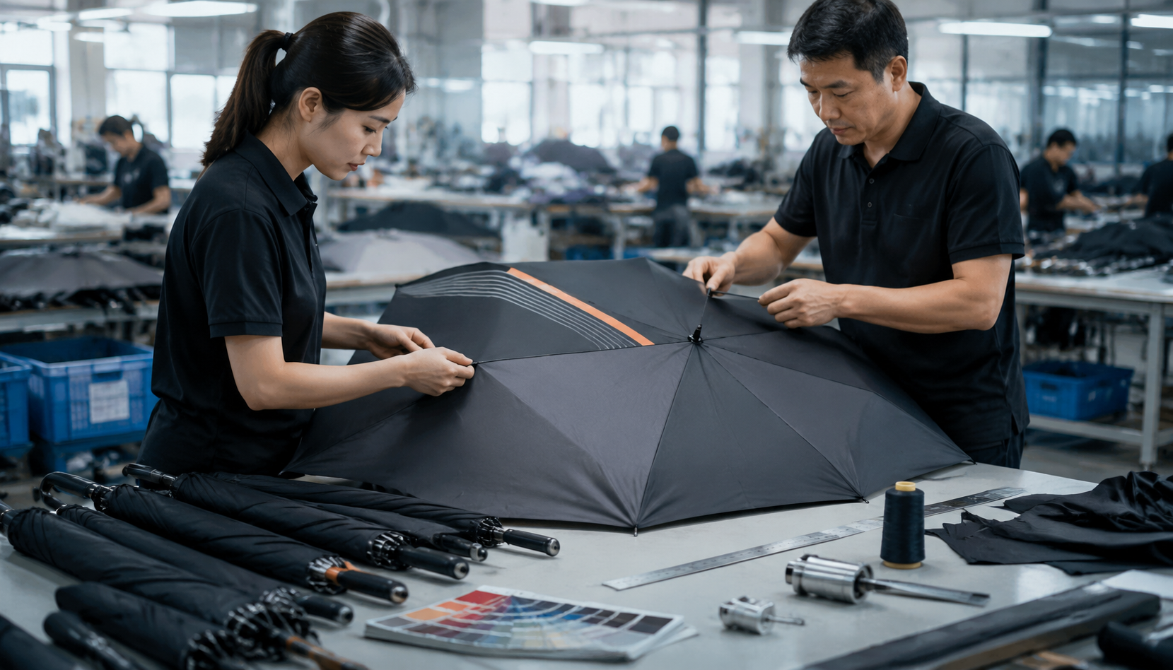 Umbrella Print Registration Tolerance for Clean Branding Results