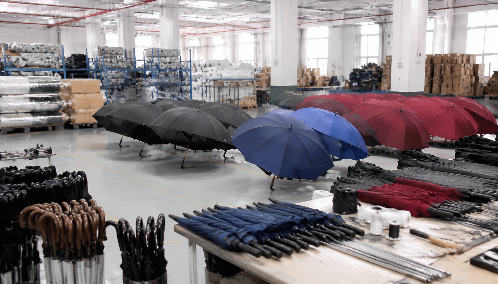 Umbrella Programs for Logistics Yards and Warehouses