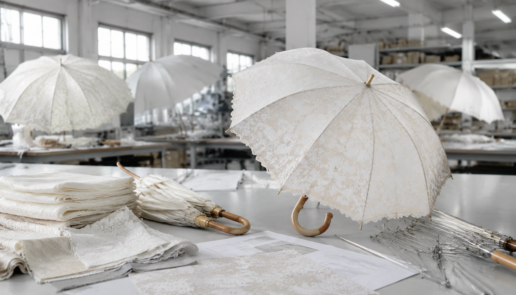 Wedding Umbrellas for Event Planners and Venue Branding