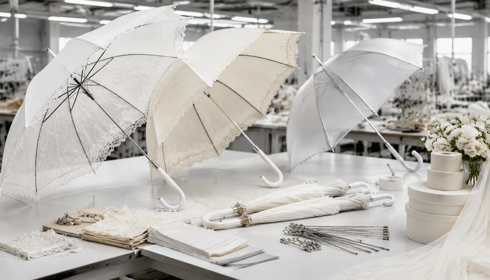 Wedding Umbrellas for Venues, Planners, and Retail Brands