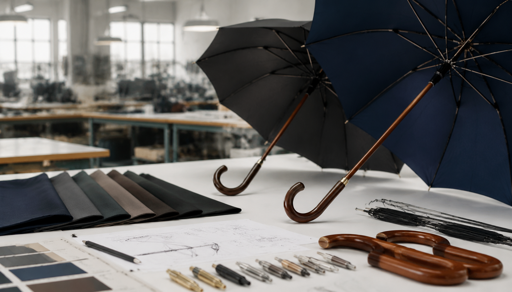 Wooden Handle Umbrellas: Specs for Premium Retail Programs