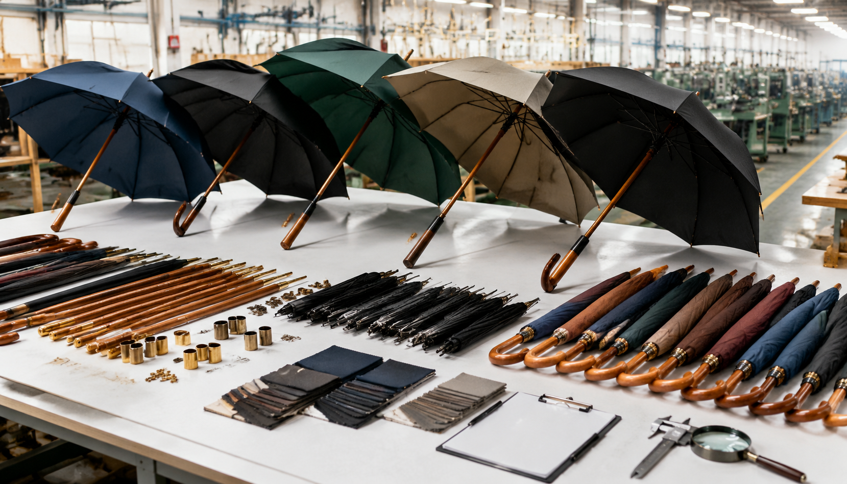 Wooden Shaft Stick Umbrellas: Retail Buyer Spec Guide