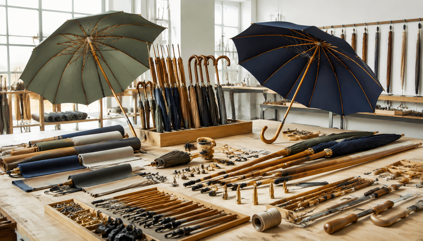 Wooden Stick Umbrellas: OEM Specs for Retail Collections