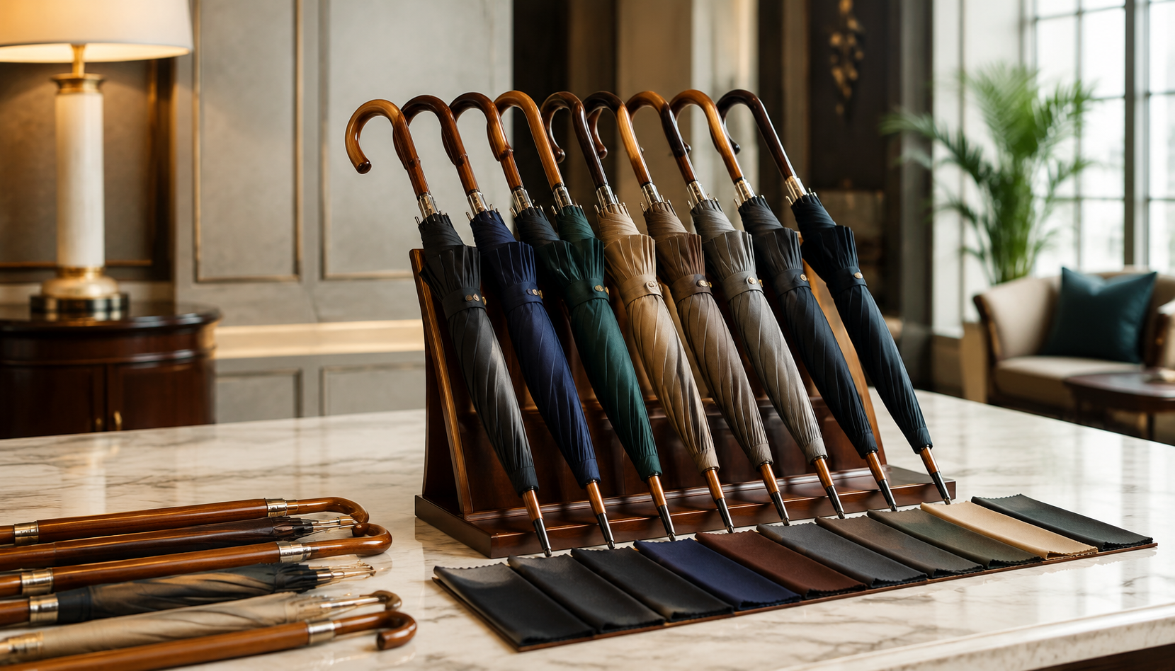 Wooden Stick Umbrellas: Retail and Hospitality Buyer Guide